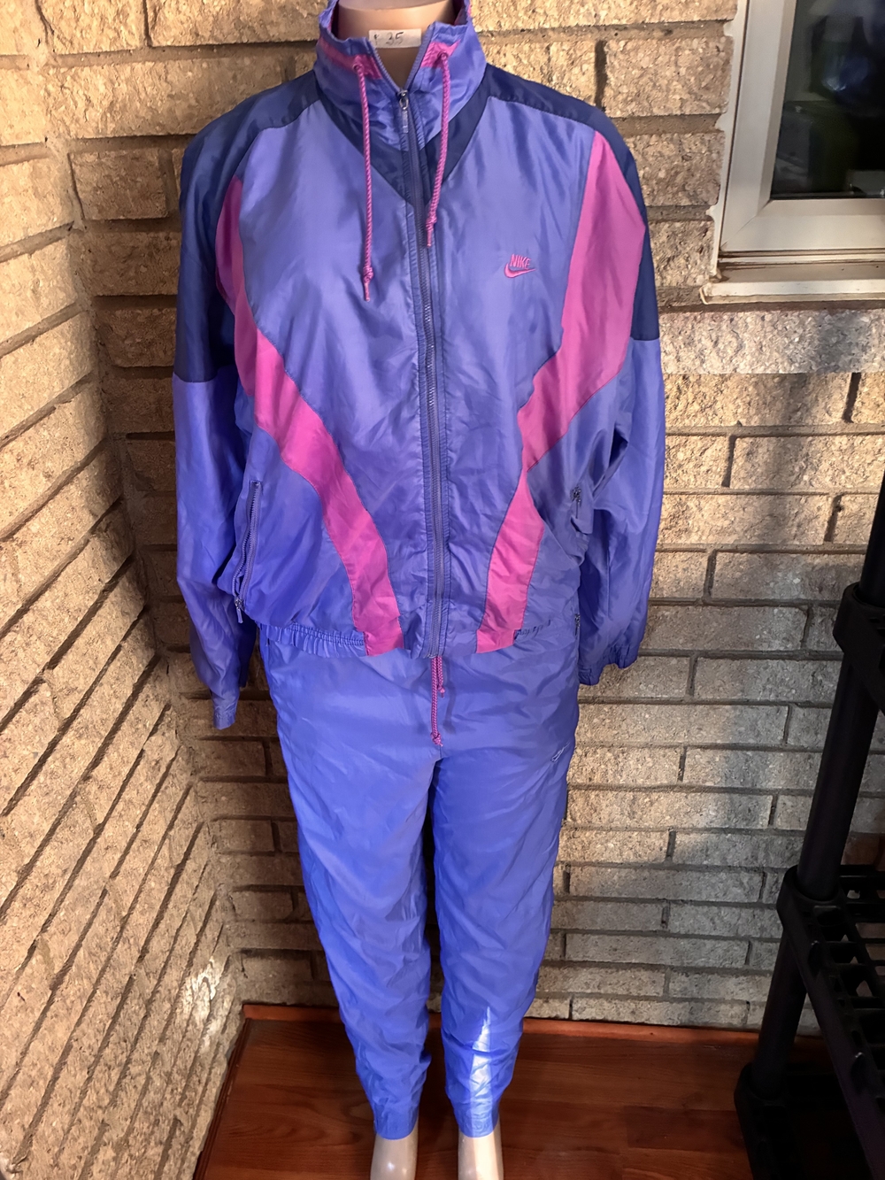 Nike Women's Purple & Pink Retro Track Jacket